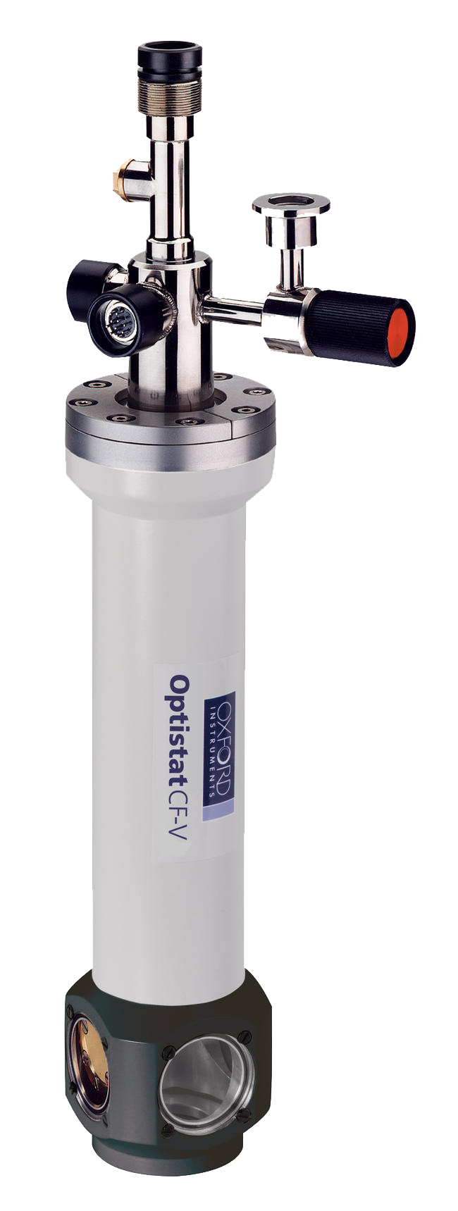 OptistatCF-V -用于低温研究和低温学的光谱学，冷冻器，湿冷冻器和真空样品