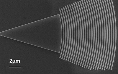 SOI SEM上的光栅耦合器