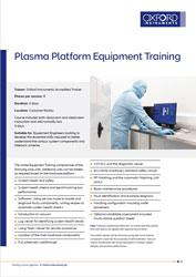 等离子体设备训练-牛津仪器狗万正网地址