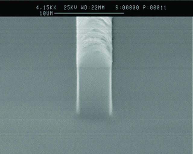 7μm聚酰亚胺特征RIE