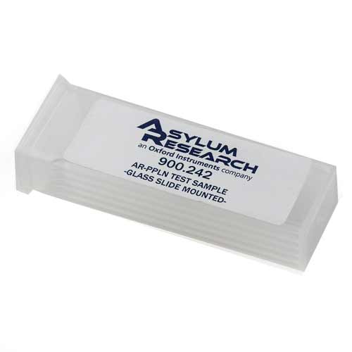 AR-PPLN测试样品-安装在玻片上的产品照片