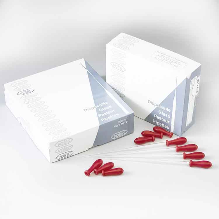 巴斯德玻璃吸量管短5.75英寸(250盒)产品照片