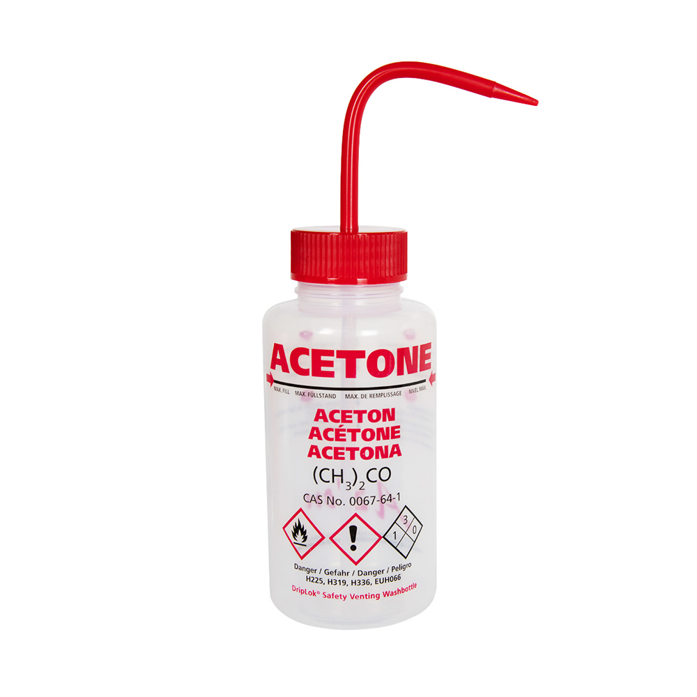 500毫升Driplok水瓶——印刷丙酮产品照片