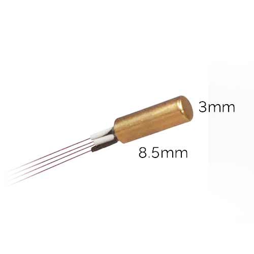 Cernox电阻传感器罐(未校准)产品照片前视图L