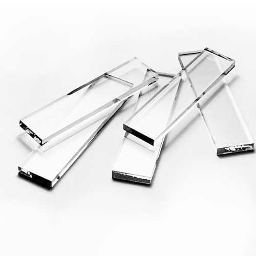 超微切片机玻璃条,406 x 25.4 x 6毫米(Pk 30)产品照片前视图L